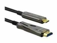 ROLINE Adapterkabl AOC USB C HDMI 4K ST/ST 30m Typ C Adapterkabel 4K60 30 m