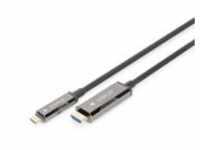 DIGITUS USB-C->HDMI AOC Kabel 20m 4K Glasfaser Digital/Daten...