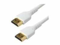 StarTech.com 2 m 6.6 ft. Premium High Speed HDMI Cable with Ethernet 4K 60Hz