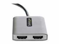 StarTech.com HUB USB C VERS HDMI DOUBLE D Kabel Digital/Daten Digital/Display/Video