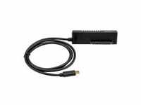 StarTech.com USB Type-C 3.1 1 x SATA 7+15 pin Schwarz Kabelschnittstellen-/adapter to