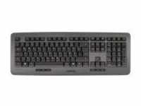 Cherry KW 3000 Tastatur low-noise full-size kabellos 2,4 GHz QWERTY GB Schwarz