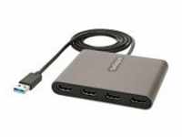 StarTech.com USB 3.0 TO 4 HDMI ADAPTER Kabel Digital/Daten Digital/Display/Video