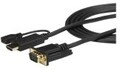 StarTech.com 90cm aktives HDMI auf VGA Konverter Kabel zu Adapter USB Micro-B/HDMI