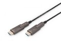 DIGITUS Glasfaserkabel HDMI AOC 20m HDMI->HDMI 4K abnehmbare Stecker