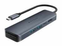 Targus Drive EcoSmart Gen.2 Universal USB-C 6-in-1 Hub w 100 w PD Power (HD4002GL)