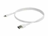 StarTech.com 3.3 ft 1m USB to Lightning Cable Apple MFi Certified White
