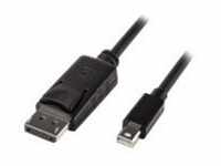 Lindy DisplayPort-Kabel Mini DisplayPort M bis M 2 m Schwarz (41646)