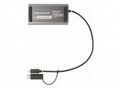 StarTech.com USB-C to Dual-HDMI Adapter or A 2x HDMI 4K 60Hz 100W PD Pass-Through 1ft