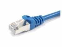 equip Cat.6A S/FTP Patch Cable Blue 0.25m Kabel Netzwerk Patchkabel CAT 6a SFTP 0,25