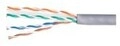 equip Bulkkabel 305 m UTP CAT 6a IEEE 802.5 halogenfrei robust Grau (401496)