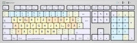 LogicKeyboard LKB-DYSLEX-CWMU-DE, Logickeyboard Dyslexie Keyboard ALBA DE MAC