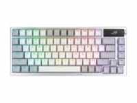 ASUS Tastatur ROG Azoth white Gaming franz. Layout (90MP031A-BKFA10)