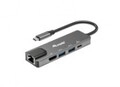 Equip Dock USB-C->HDMI Gigabit LAN 2xUSB3.0.100WPD 0.25m (133489)