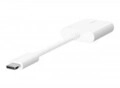 Belkin Connect Audio + Charge USB-C auf Kopfh&ouml;rer-/Ladeadapter 24 pin m&auml;nnlich zu