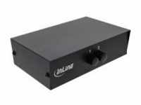 InLine AV Umschalter manuell 2-port 3x Cinch IN/OUT 2-Port für analog Audio