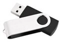 MEDIARANGE USB-Flash-Laufwerk 4 GB USB 2.0 Schwarz Silber (MR907NTRL)
