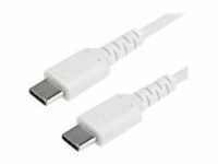 StarTech.com Cable White USB C 1m 3ft C Durable 2.0 Type C Cord Data & Charging Male