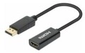 Manhattan 4K60Hz Aktiver DisplayPort auf HDMI-Adapter DisplayPort-Stecker HDMI-Buchse
