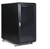 StarTech.com RK2236BKF, StarTech.com Zerlegbarer 22HE Serverschrank mit Rollen