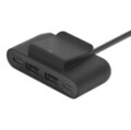 Belkin 4port USB Power Extender 2xC 2xA up to 30w Black (BUZ001BT2MBKB7)