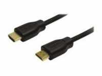 LogiLink HDMI mit Ethernetkabel M bis M 20 cm (CH0076)