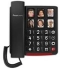 Audioline BigTel 40 plus UN Gro&szlig;tastentelefon/Fototasten dunkel grau (ATL1424089)