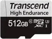 Transcend TS512GUSD350V, Transcend USD350V 512 GB MicroSDXC Klasse 10 UHS-I 95 MB/s