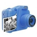 Inter Sales KPC-1370 blau Kinderkamera mit Drucker (112150100010)