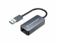 Conceptronic Kabelgebunden USB Ethernet 2500 Mbit/s Grau 2.5G-Ethernet 3.0...