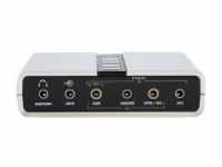 StarTech.com USB 2.0 Soundbox 7.1 Adapter externe Soundkarte mit SPDIF Didital Audio