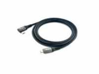 Equip USB Kabel 2.0 C -> wink. St/St 3.00m 90Grad sw Digital/Daten m (128893)
