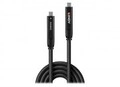 Lindy 10m USB 3.2 Gen 1 & DP 1.4 Typ C Hybrid Cable Kabel Digital/Daten 10 m (43333)