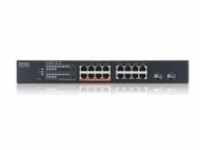 ZyXEL XMG1915-18EP 16-Port 2.5GbE 2 SFP+ 8 x PoE++ 802.3bt Power over Ethernet