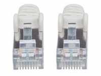 Intellinet Patch-Kabel RJ-45 M bis M 5 m SFTP CAT 6a IEEE 802.3af halogenfrei geformt