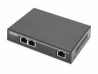 DIGITUS Extender 2-Port Gigabit 4PoE 802.3at 60W Switch 1 Gbps (DN-95127-1)