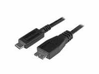 StarTech.com 1m USB 3.1 USB-C auf Micro B Kabel Typ C zu Micro-B Anschlusskabel
