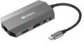 SANDBERG USB-C 6-in1 Travel Dock Digital/Daten (136-33)