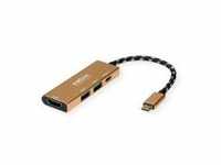 ROLINE GOLD USB3.2Gn1 Dck.C/HDMI+2xA+1xC Digital/Daten Digital/Display/Video
