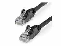 StarTech.com 50cm LSZH CAT6 Ethernet Cable Black Kabel Netzwerk UTP 0,5 m...