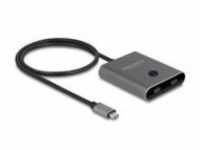 Delock USB 10 Gbps Type-C Switch 2 auf 1 bidirektional 8K (11500)