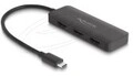 Delock USB Type-C Splitter DP Alt Mode zu 3 x HDMI MST 4K 60 Hz (88040)