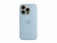 Apple iPhone 15 Pro Sil Case MagS Blue Silicone with MagSafe Light (MWNM3ZM/A)