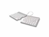 R-Go Tastatur Split Break US-Layout Bluetooth weiß (RGOSBUSWLWH)