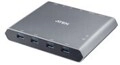 ATEN 3840 x 2160 Pixel 4K Ultra HD Aluminium 2-Port DisplayPort USB-C KVM Dock Switch