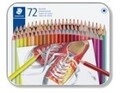 STAEDTLER 175 Mehrfarbig 72 St&uuml;cke Metal case containing coloured pencils in