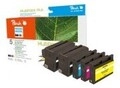 Peach Combi-Pack PLUS 5er-Pack High Capacity Schwarz Gelb Cyan Magenta...