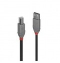 Lindy 7.5m USB A B M&auml;nnlich Schwarz Kabel 2.0 Type A B (36676)