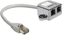 DeLock 65177, Delock RJ45 Port Doubler Ethernet 100Base-TX-Splitter RJ-45 4-PIN W