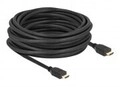 Delock High Speed HDMI Kabel 48 Gbps 8K 60 Hz schwarz 10 m m Schwarz (82006)
